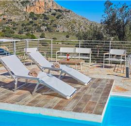 3 bedroom villa with pool, near Scopello, sleeps 6